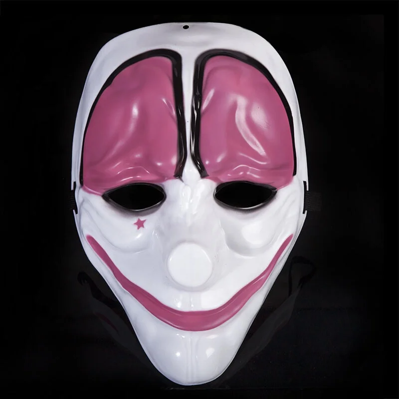Halloween US Flag Clown Masks Masquerade Party Scary Clowns Carnival Mask Payday 2 Horrible Funny Pay Day Mask Prop Supplies