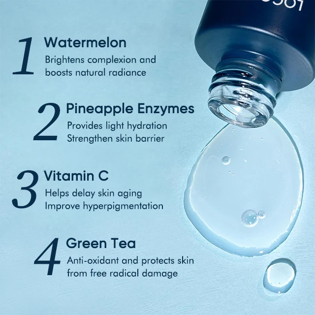 Private Label Vegan 30ml Anti-Oxidant Protecting Sun Damage Essence Green Tea Repairing Facial Serum For Oily Skin