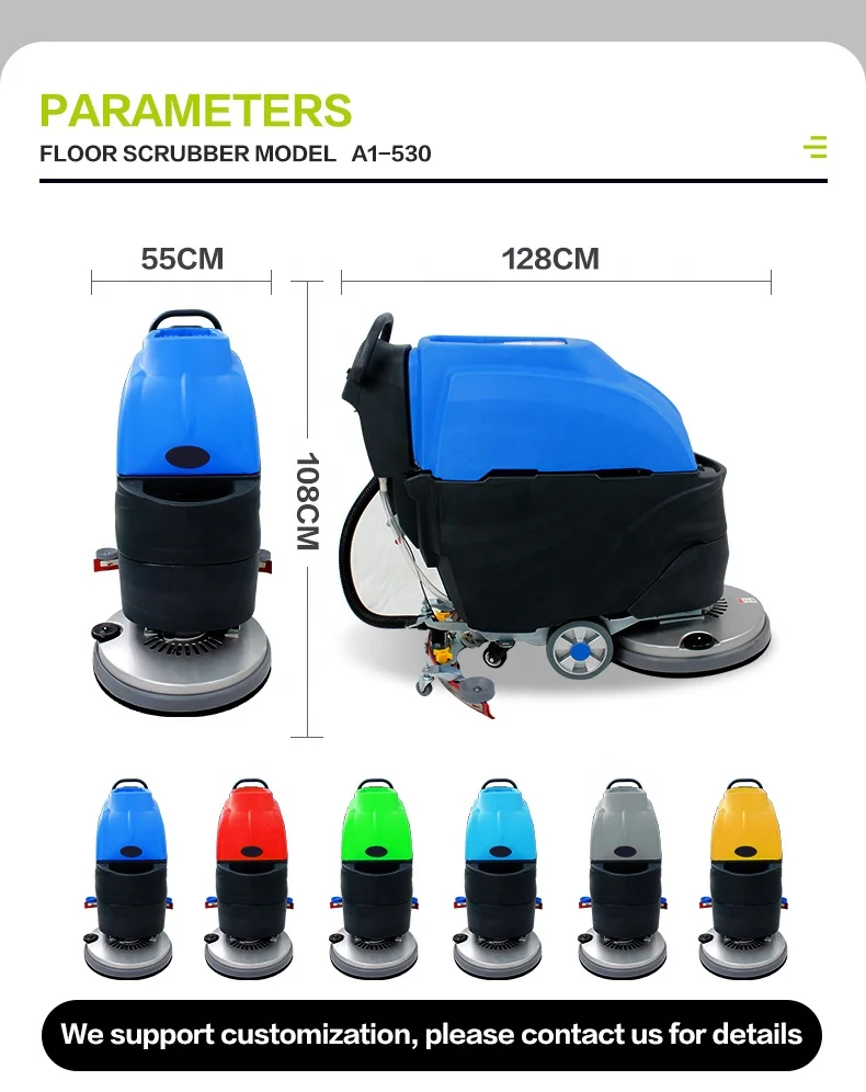 GAOGE A1 Hand-Push Automatic Robot Floor Sweeper & Mop With Uv Light For Machinery Repair Shops