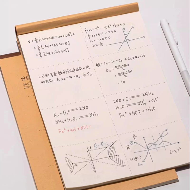 School Stationary Exercise Book  B5 38 Sheets Notebook Custom Notebook Manufacturer