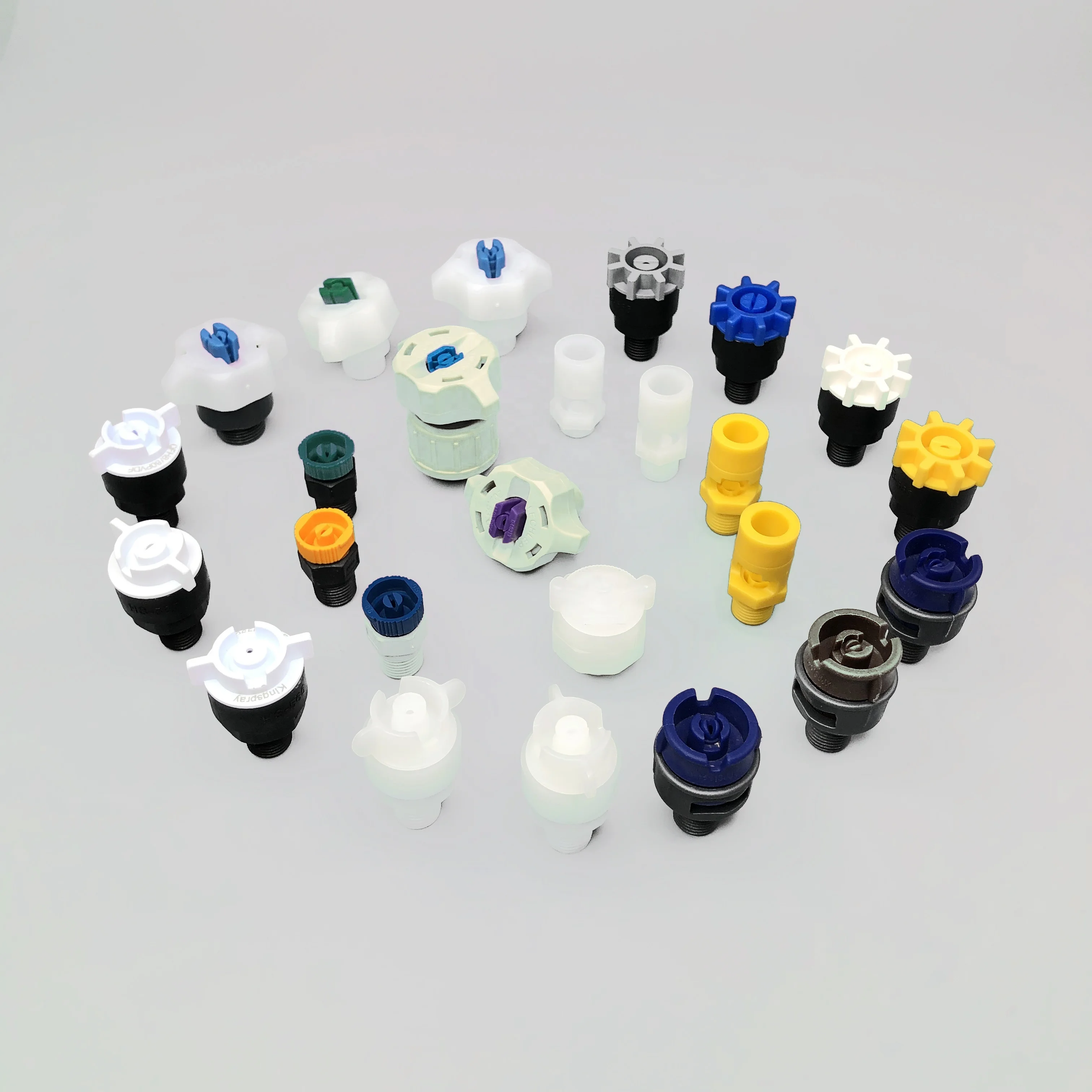 plastic injection molding flat fan spray nozzle 6508 9503 for korea PCB equipment