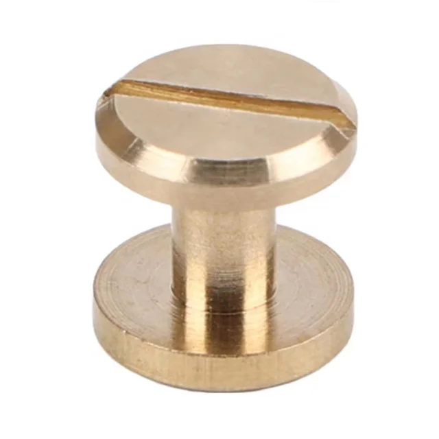 Dongguan нестандартный пользовательский пружинный радиатор накатанный шаговый винт ручной шаговый крепеж M3M4M5 двойные плоские латунные винтовые кнопки