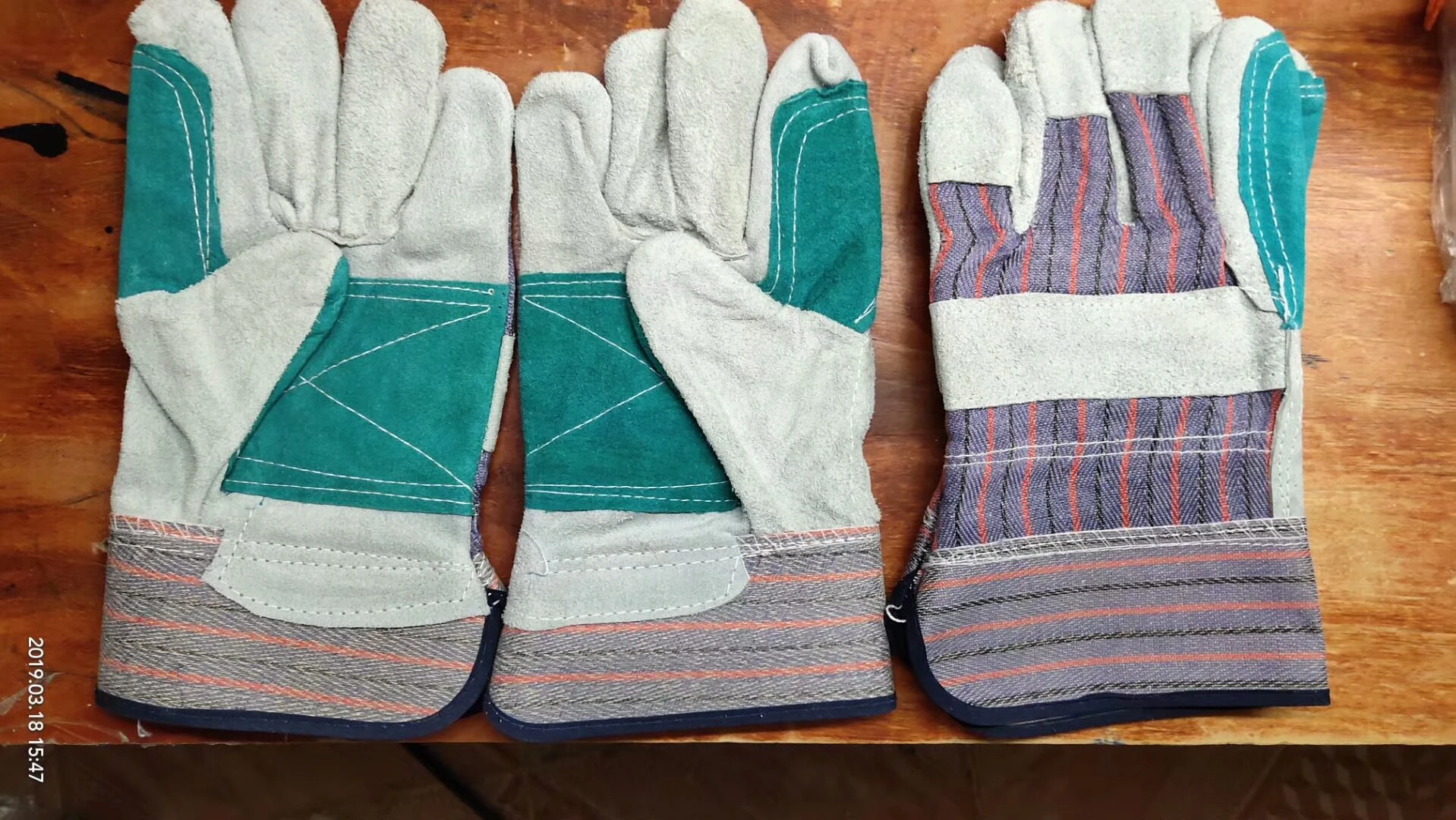 Рабочие перчатки/рабочие перчатки/сварочные перчатки из хлопка