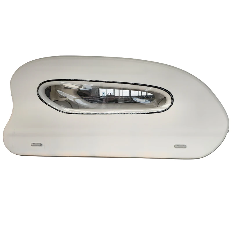 High quality 4.5 m Solar powered compact and CE certified House Boat inflatable Catamaran with Electicat power