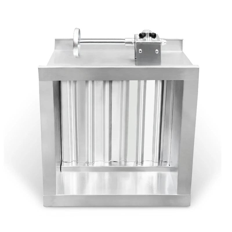 Square stainless steel turbine handle air flow regulator