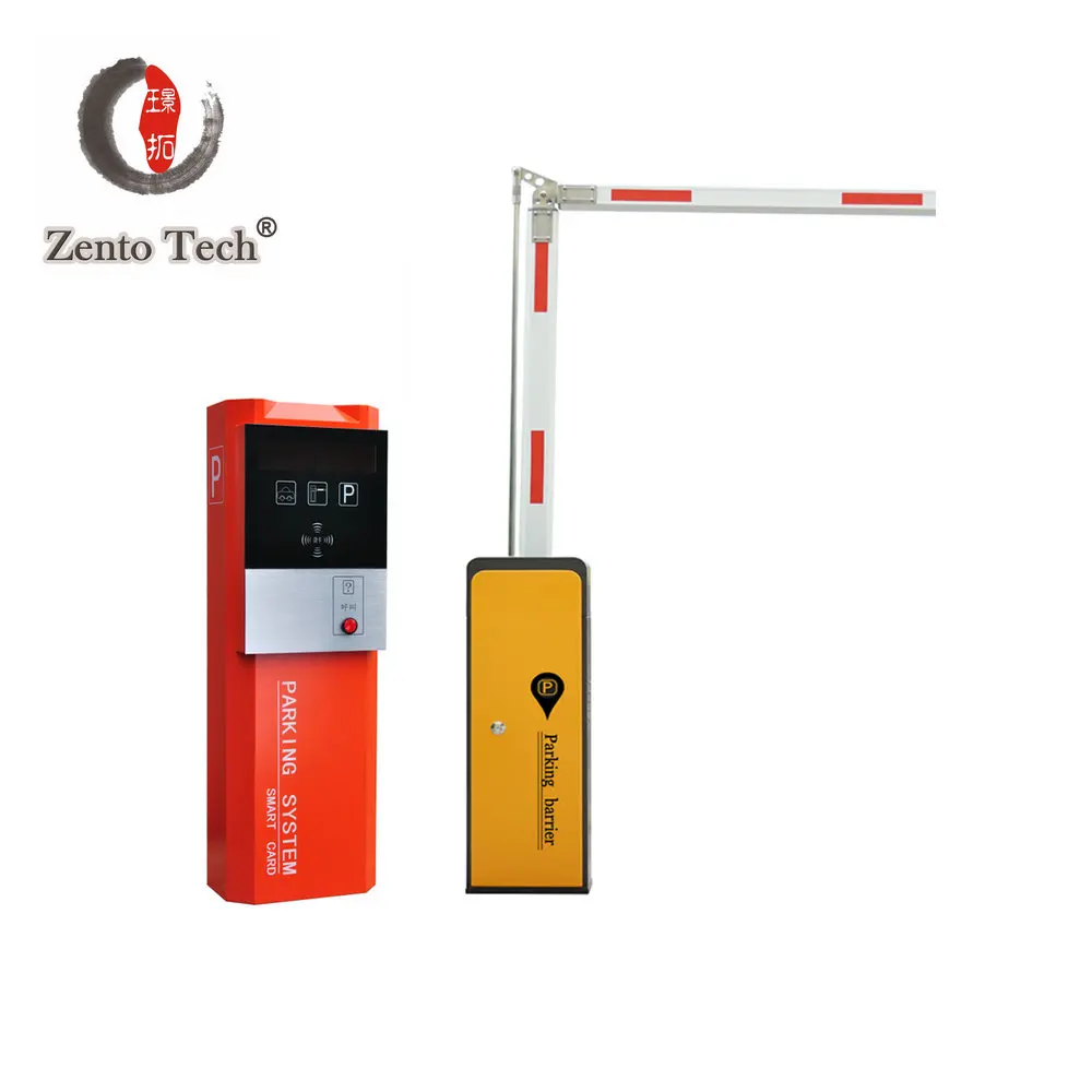 Zento Smart Car Park Barcode Ticket Dispenser & Rfid Card Paid Parking Equipment with Parking System Software