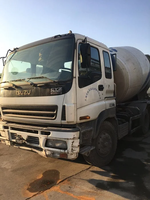  Б/у Бетономешалка isuzu 8m3 оригинальная б/у