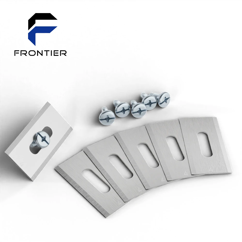 Черное титановое покрытие из нержавеющей стали, новейшие лопасти для газонокосилки, пригодные для автокосилки