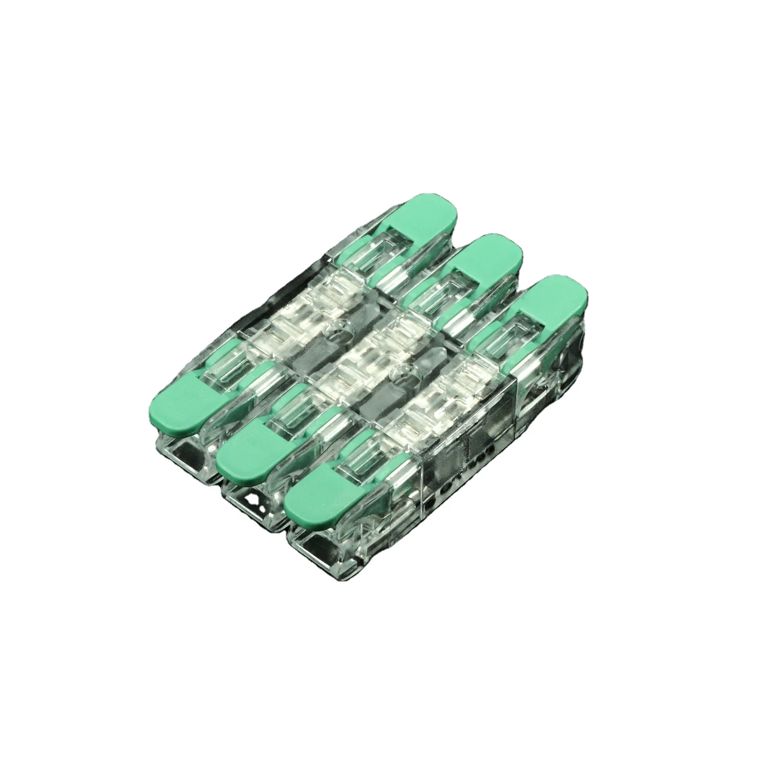 China manufacture green two end straight pull out terminal connector