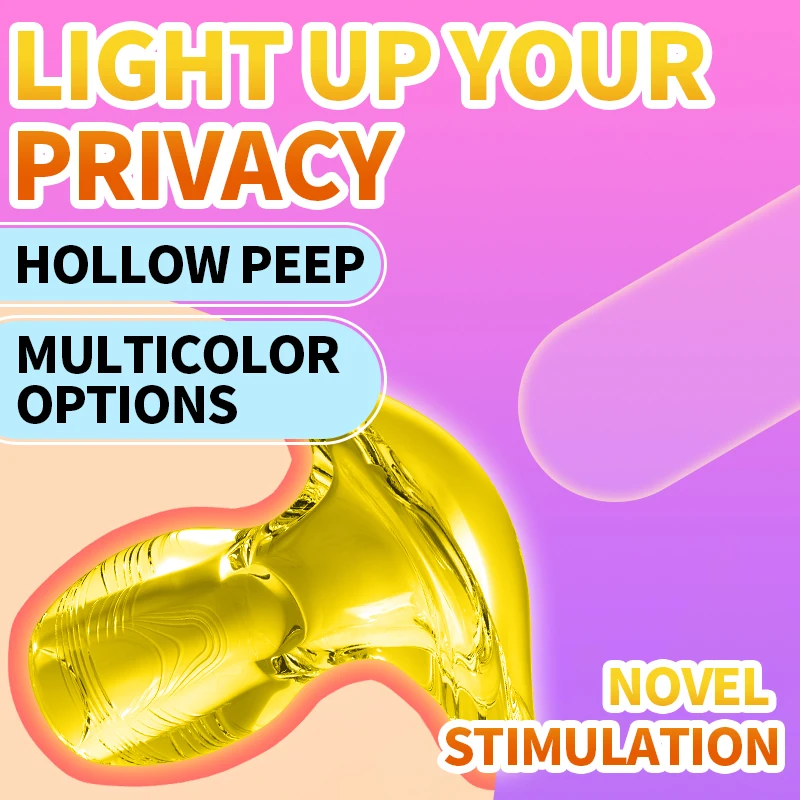 Soft Silicone Lighted Dilator Anal Speculum  In Sex Toys Women Vaginal Anus Spreader Flashing Light Anal Hollow Butt Plug