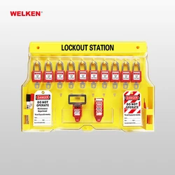 Marst Tianjin Supplier Industrial Wall Shelf Lockout Station for Industrial Lockout