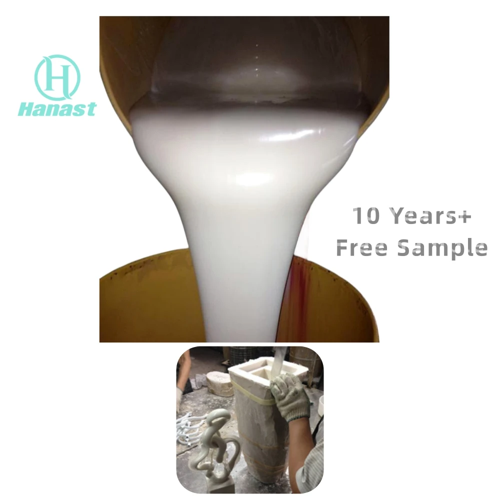 Two component Mould Making Liquid Rubber Artificial Stone Cultured Tile Concrete Silicone Mold For Wall