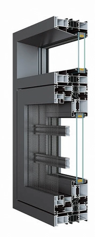 Окно раздвижные окна высокого качества стеклянные ПВХ с двойным остеклением