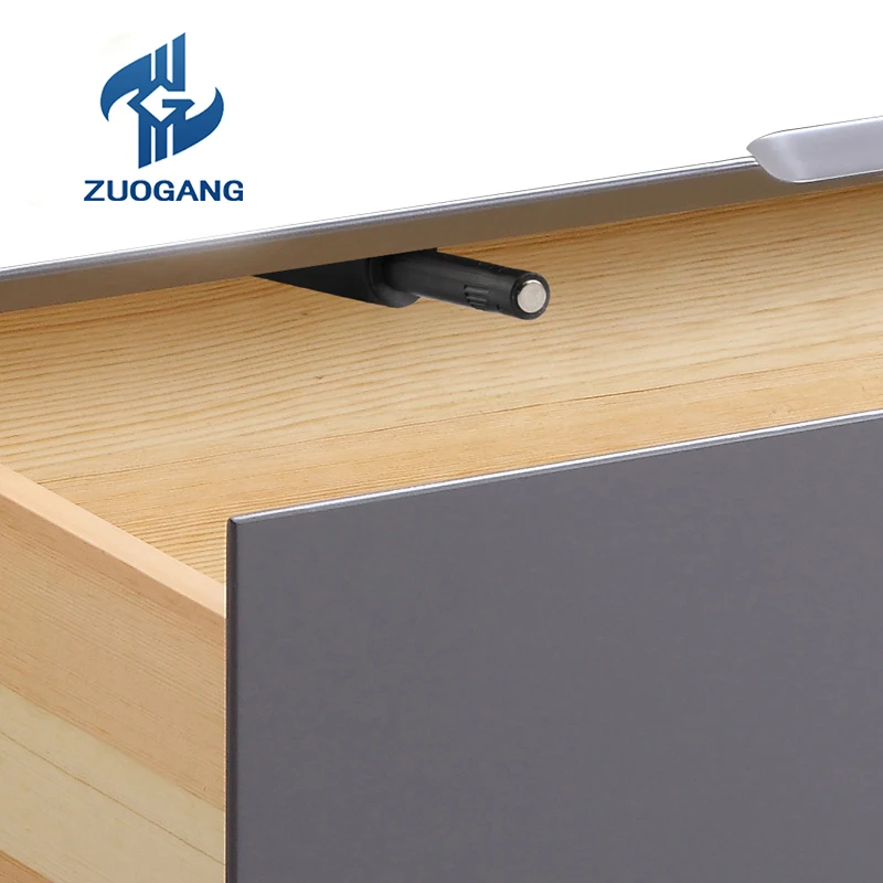 Zuogang Cabinet Push To Open System conceal magnetic door catch Closet Sliding Door Buffer Damper Magnetic catcher