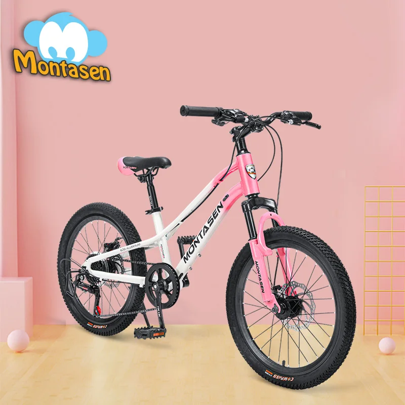 OEM Montasen дизайн AB03 18-дюймовый 7-скоростной алюминиевый каркас с кабелями скрытый велосипедный детский спортивный велосипед Bicicleta в подарок