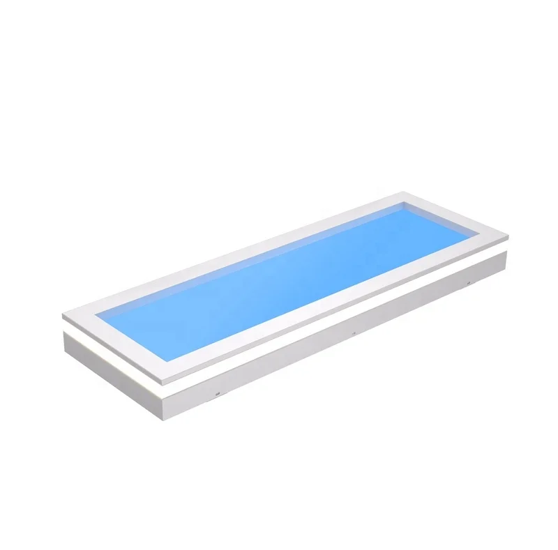 2022 New Style Artificial Skylight 160W Ceiling Mounted LED Panel Light Blue Sky for Residential Indoor