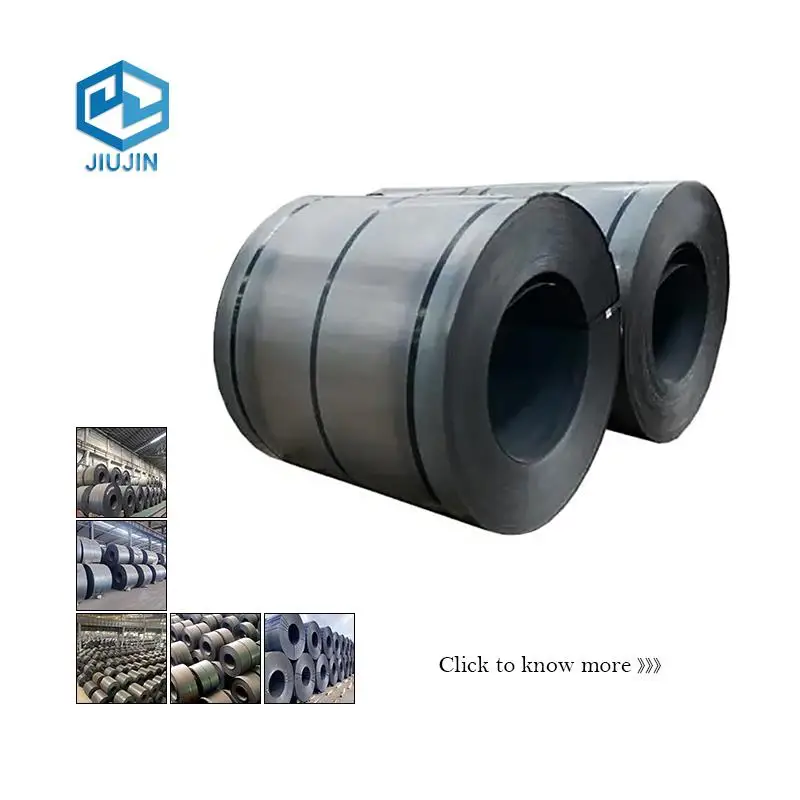 Astm A36 Ms Carbon Iron Coil Hot Rolled Steel Coils S235jr Ss400 Dd11 Hr Carbon Steel Coils Used For Heat Exchangers