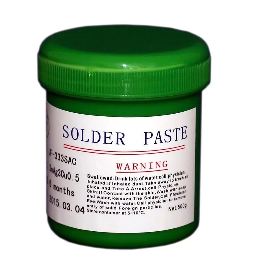 hot selling soldering Sn96.5Ag3.0Cu0.5 SAC305 lead free solder paste