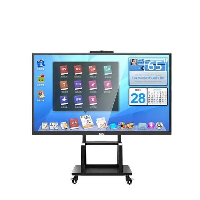 OEM Custom 65 Inches Digital Smart School White Board Education Touch Screen Interactive Whiteboard For classroom And Meeting