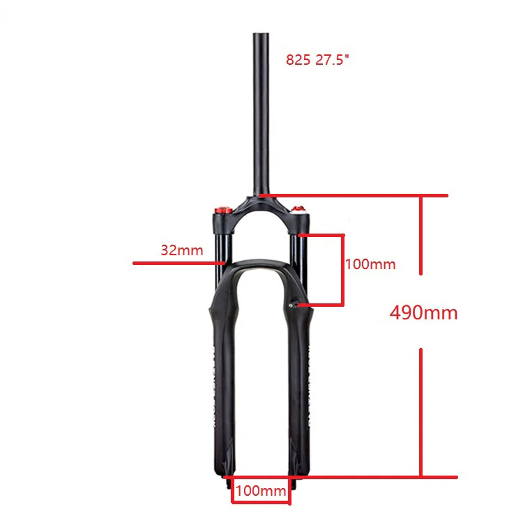 New Arrival Front Fork Aluminum/Iron Material 130 mm Pitch Bicycle Part Mountain Bicycle Front Fork