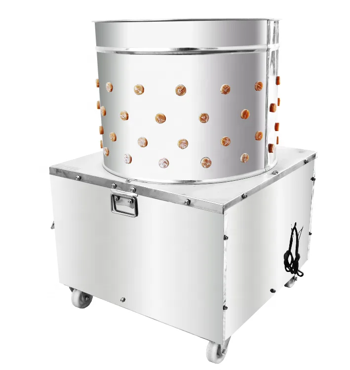 TM60 Stainless steel poultry plucker used to chicken defeather/chicken plucking machine