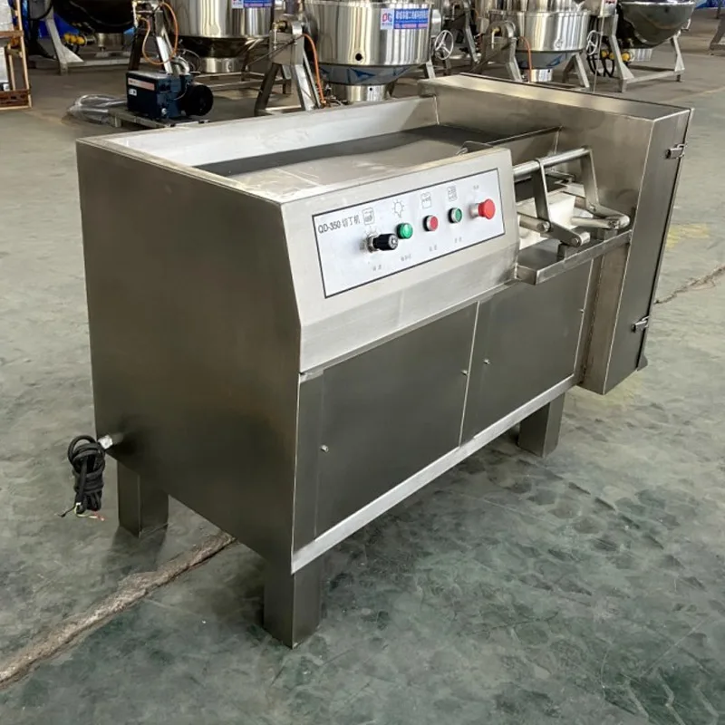 Automatic Raw Frozen Dice Cuber Mince Mini High-speed Cube Machine Home Use Stainless Steel Meat Dicer