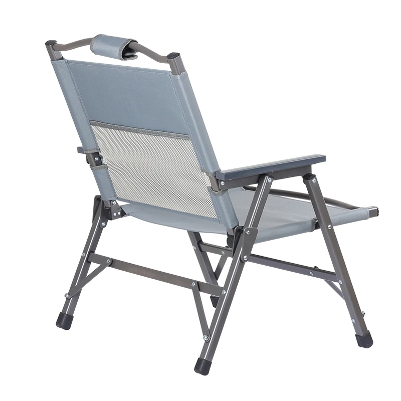 Оптовая продажа Oem, уличное портативное кресло для кемпинга, легкое складное алюминиевое кресло Kermit для кемпинга