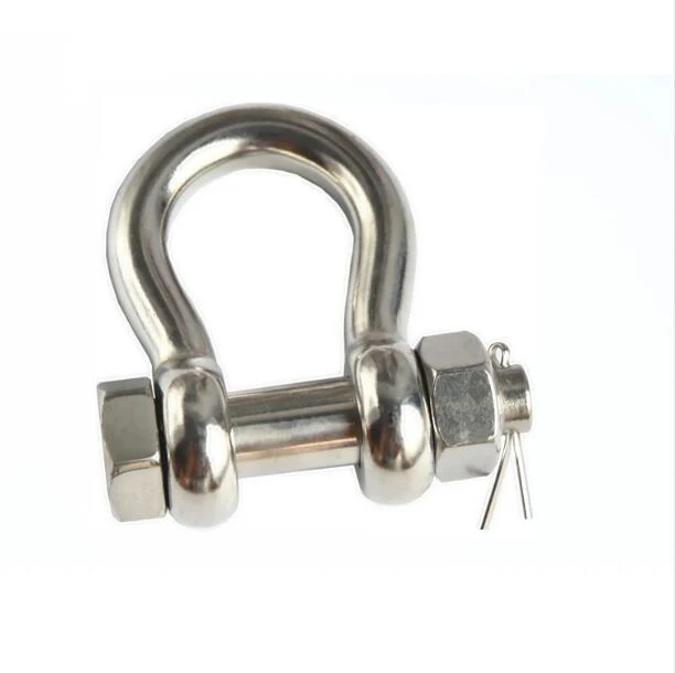 Hot Selling Rigging Hardware G2130 Us Type Bow Type Shackle Bolt Safety Anchor Shackle