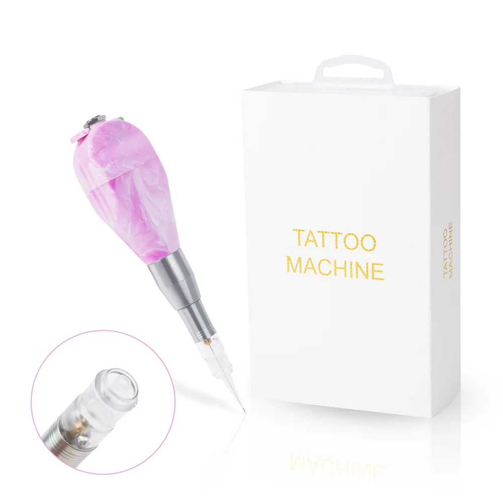 Microblading Vietnam Tank Tattoo Pen Semi Permanent Makeup Eyebrow Lips Machine with Cartridge Needles 1R
