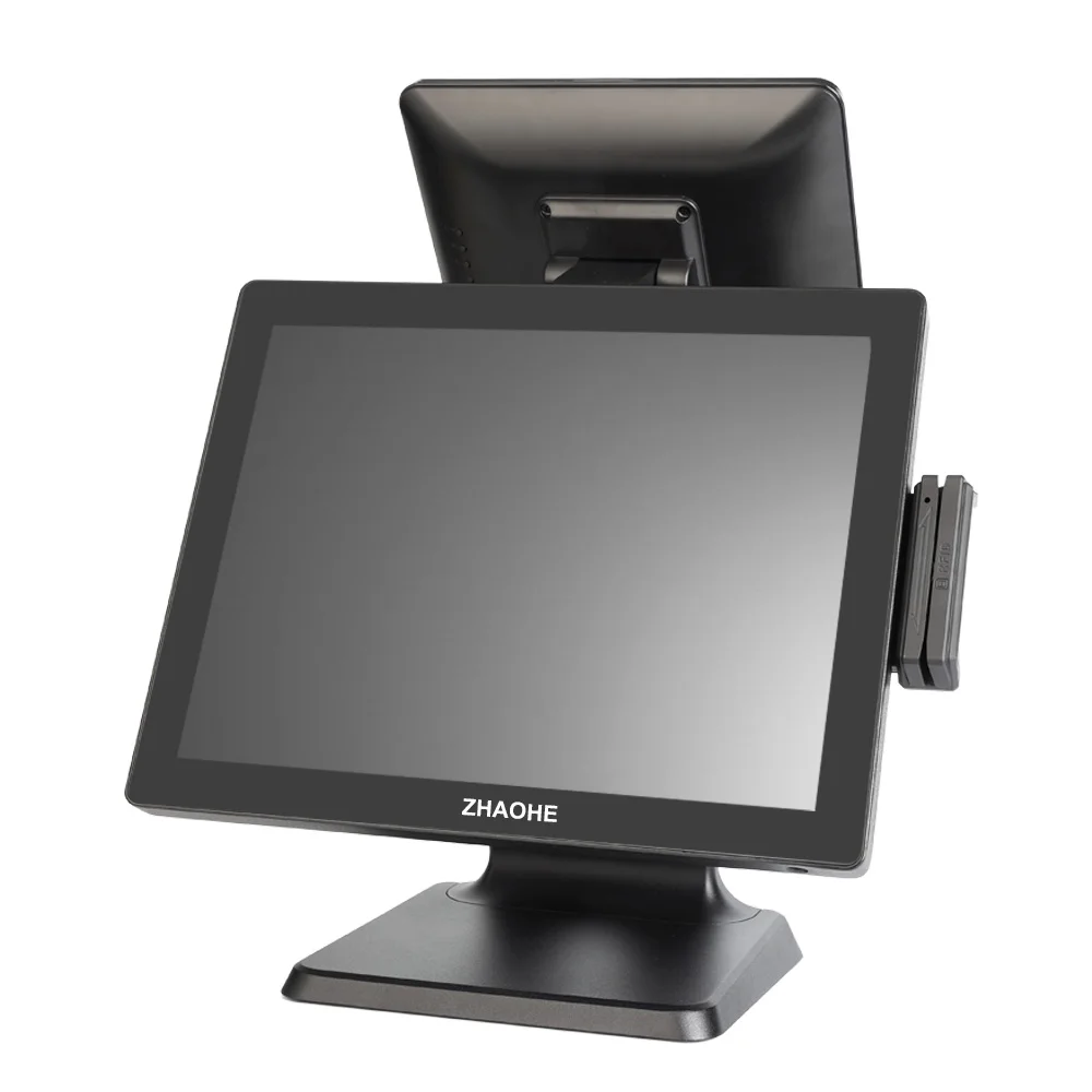 15-дюймовый кассовый pos машина цена точек продаж pos системы с pos принтер pos машин кассира
