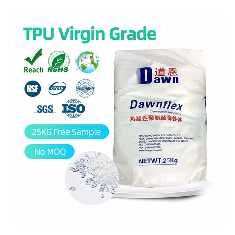 Manufacturers of TPU Pellets 70-95A Thermoplastic Polyurethanes Granules Injection/Extrusion Grade TPU Resin Tpu Raw Materials