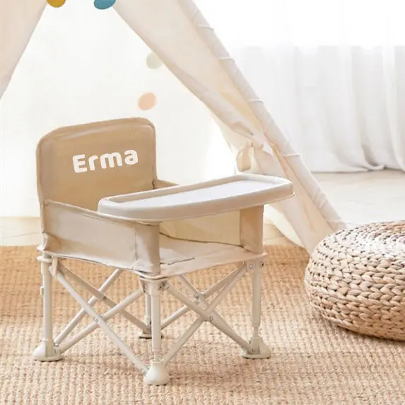 Baby Feeding Chair With Safety Belt Adjustable Baby Foldable Children Feeding Chair And Table For Feeding