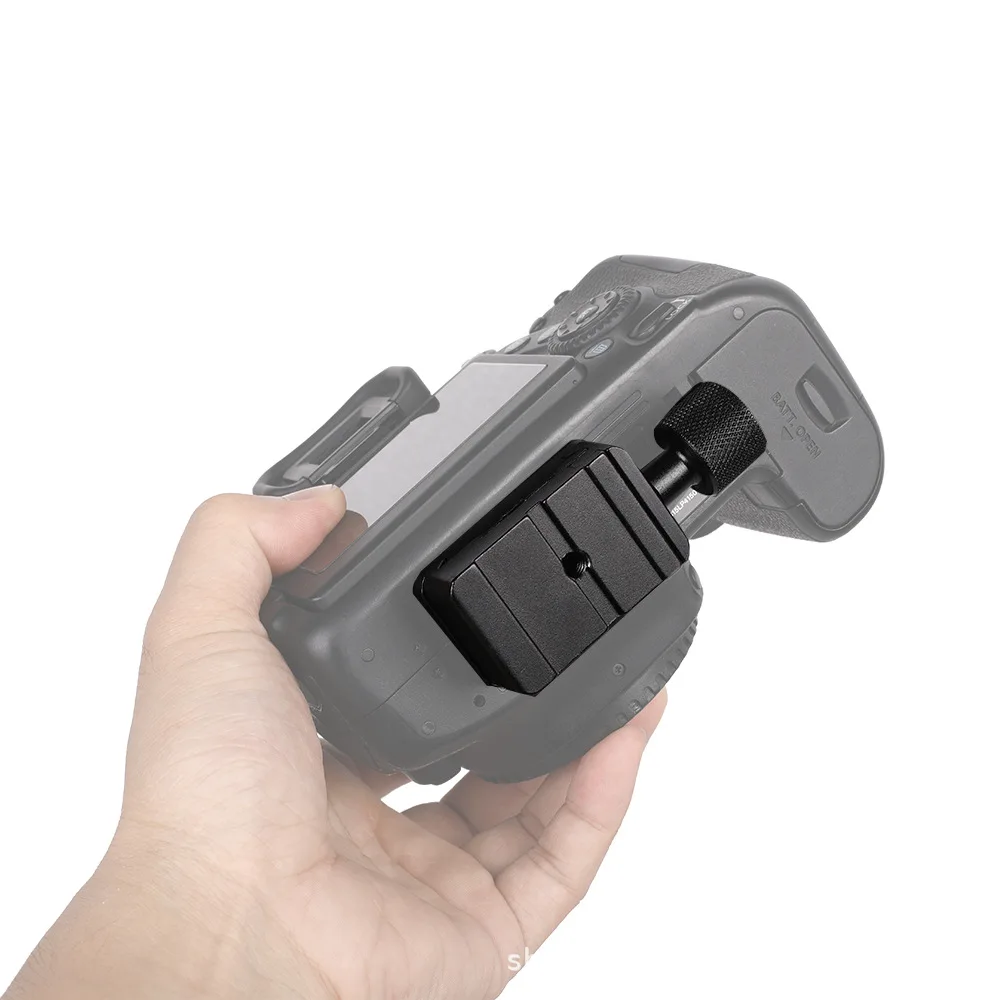 Digital Camera Tripod Ball Head Camera Photo Studio Accessories 1/4 Quick Release Clamp QR Plate Metal Adapter Mount