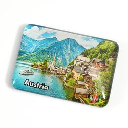 Luyun Сувенирный Магнитный пейзаж по всему миру, городской магнит для холодильника, украшение для двери холодильника