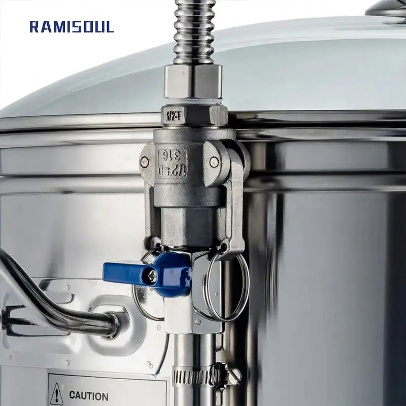 Stainless steel 2000L home brewhouse beer brewing machine brewery system Beer Equipment for micro brewery Food Beverage plant