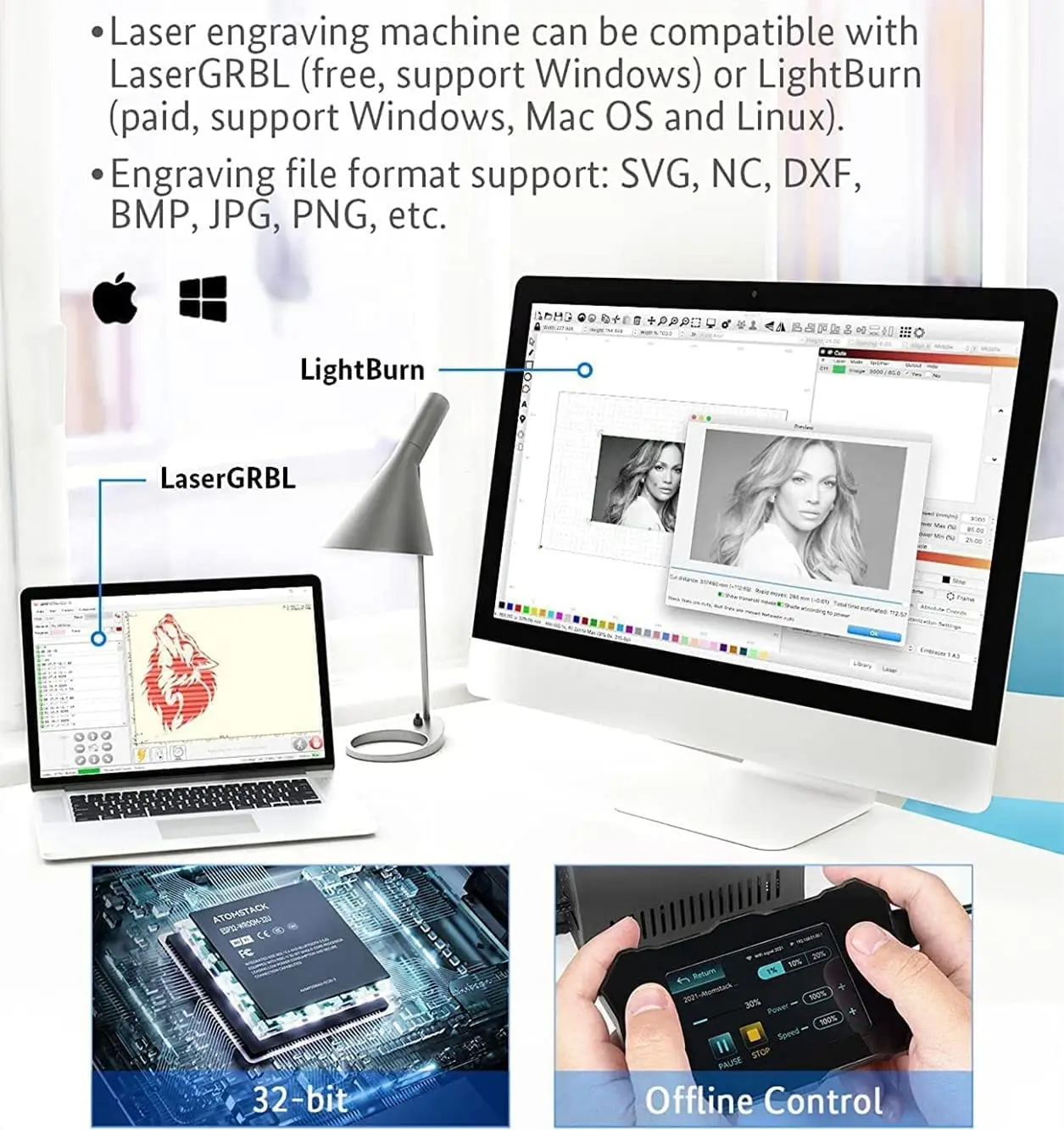 Big Size ATOMSTACK X7 PRO A10 PRO S10 PRO Laser Engraver With XY-axis Expansion Kit Engraving Area Up to 850 x 400mm