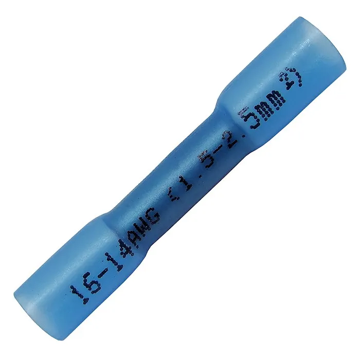  DEEM 10-22 AWG Ассорти изолированных прямых проводов стыковой соединитель электрические обжимные концевые соединители