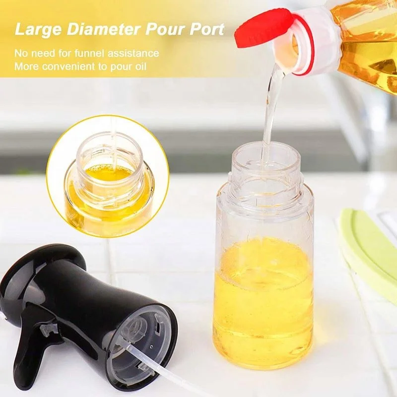 Hot Selling Oil Sprayer For Cooking Food Grade Plastic Dispenser Mister Bpa Free Spray Bottle Multipurpose