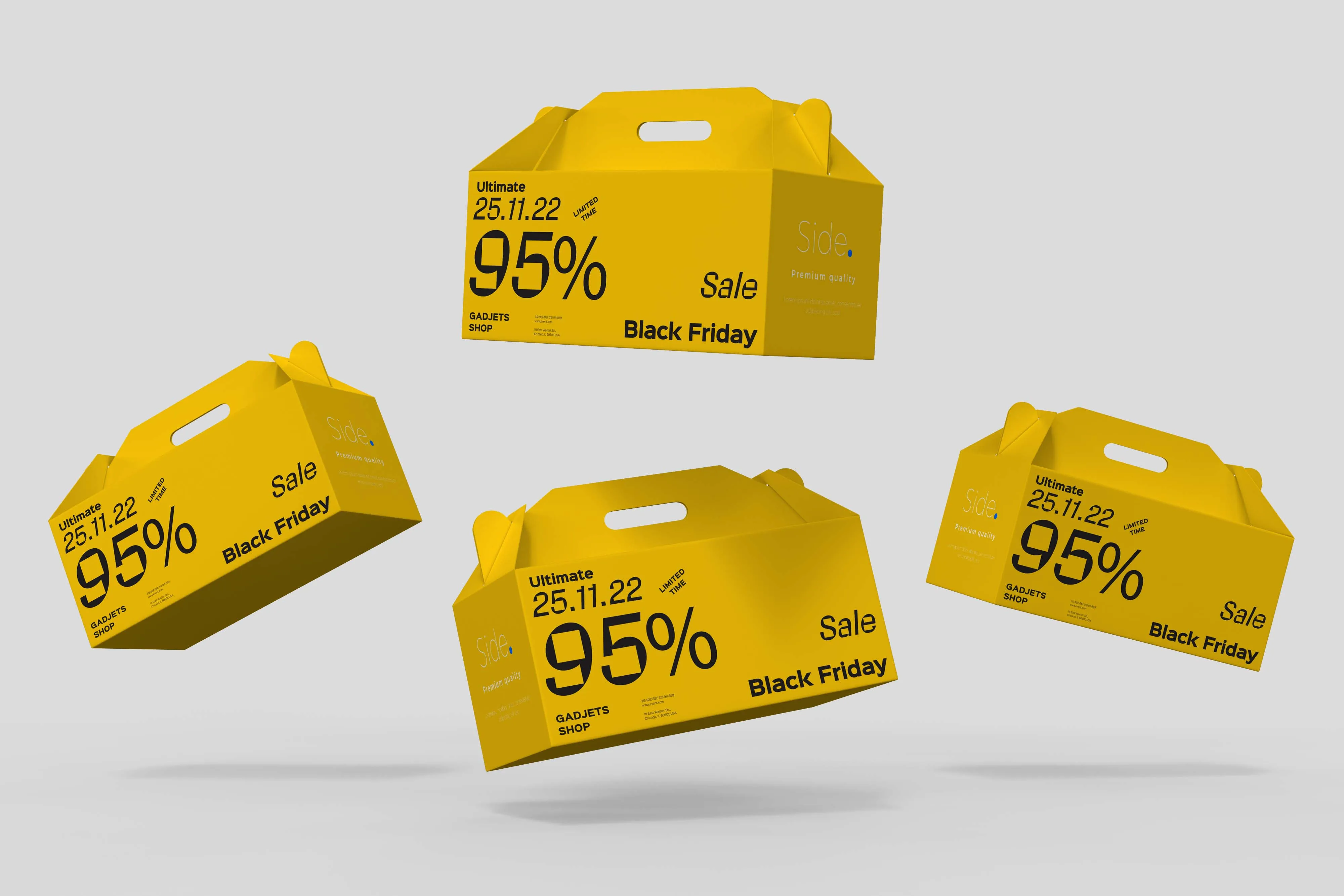 Custom Logo 4-6 Pack Beer and Wine Bottle Carrier Kraft Paper Boxes for Energy Drinks Made From Corrugated Material