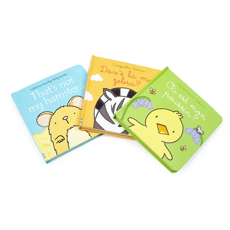 Wholesale Custom Printing On Demand Printing Children English Story Board Book