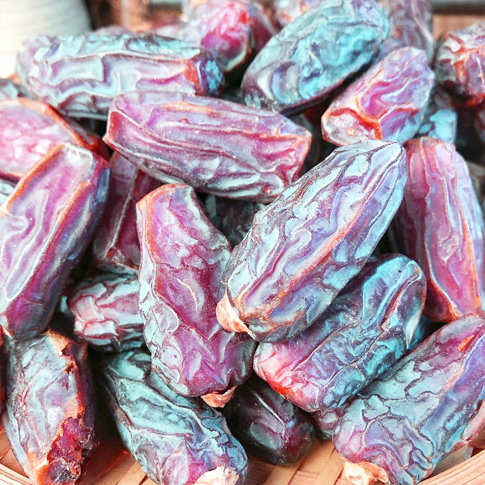 Custom wash free sweet black jujube family dry goods high-quality coconut jujube candied new year dried fruit