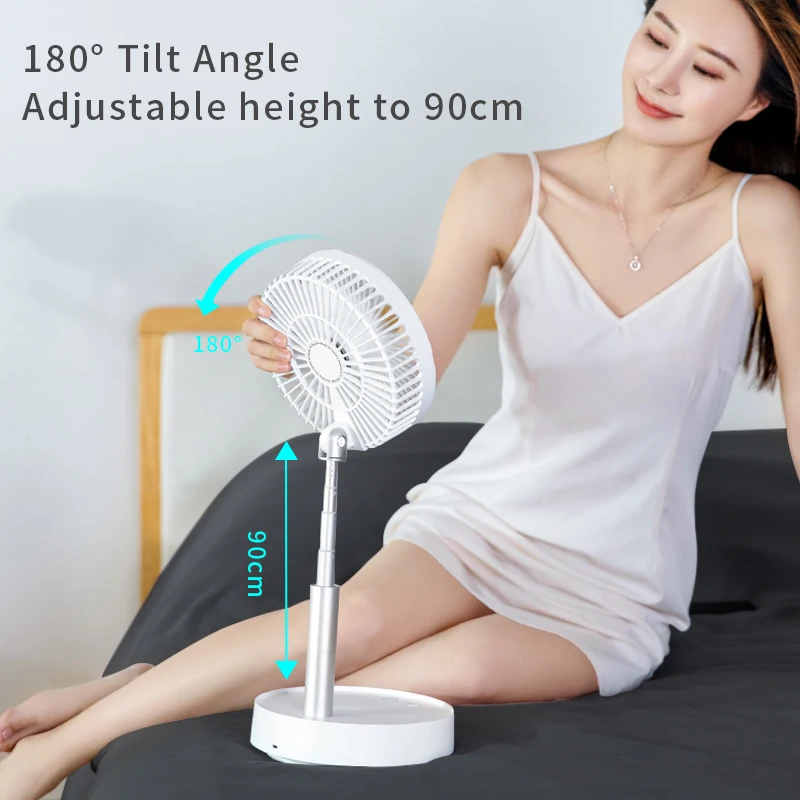 hand air cooler desk foldable camping cordless folding floor pedestal tower USB rechargeable electric portable stand table fans