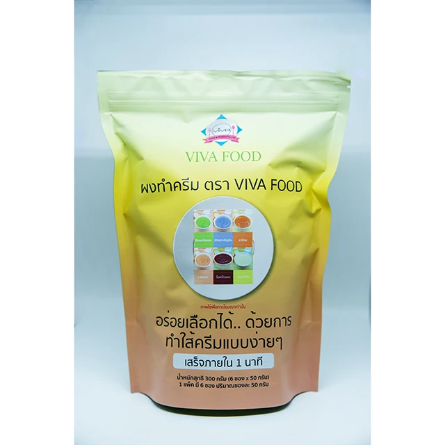 Good quality Thailand delicious cream pastry cream filling mix powder six flavors for bread mayonnaise sample approve