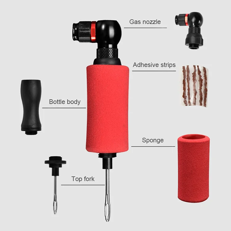 Aluminum Custom Tire Pumpco2 Bike Pump Co2 Tire Inflator Co2 Bike Tire Inflator Mini Bike For Bicycles Floor Inflator Foot Pump