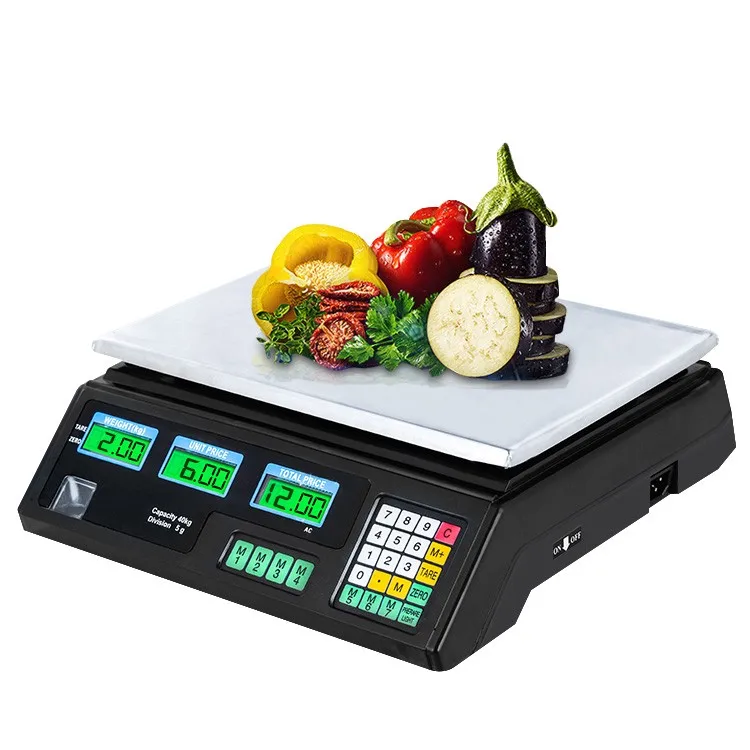 Veidt Weighing Price Computing Scale For Sale Electronic Scale For Fruits Vegetable Meat And Food Electronic Scale