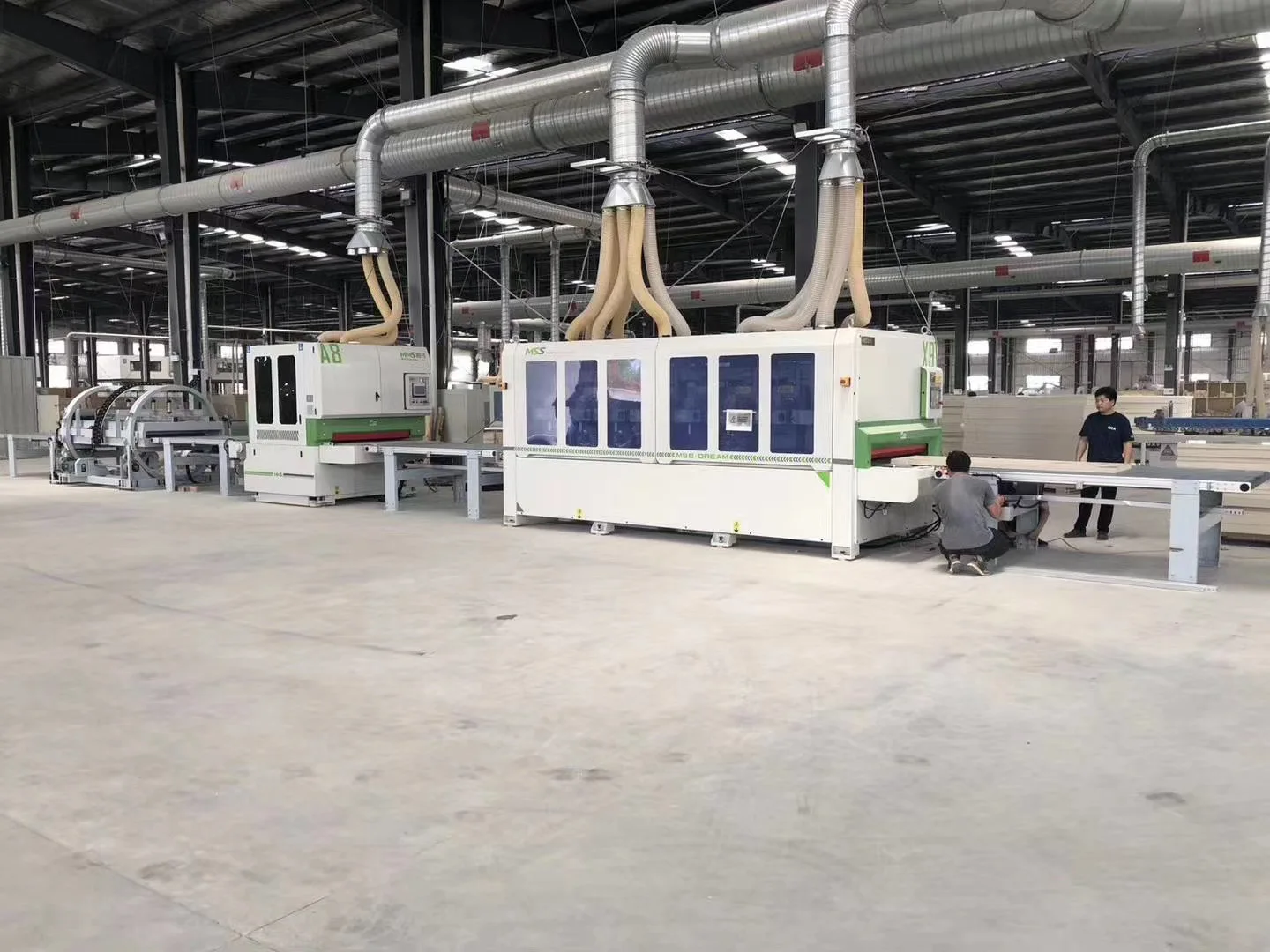 industrial woodworking brush sanding machine sander for curved surfaces wide belt sander machine