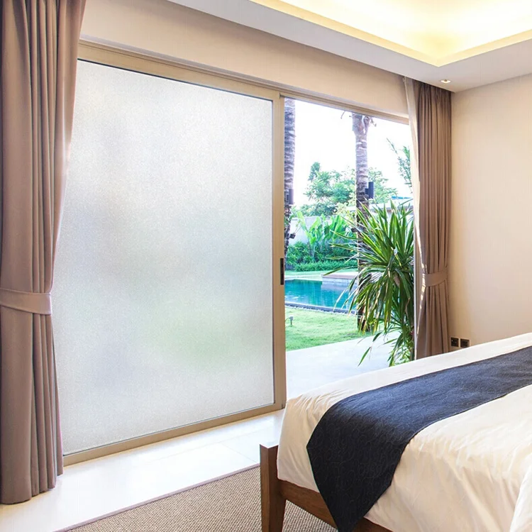 100% Heat insulation window tint stickers building glass film black out building accessories interior decorative