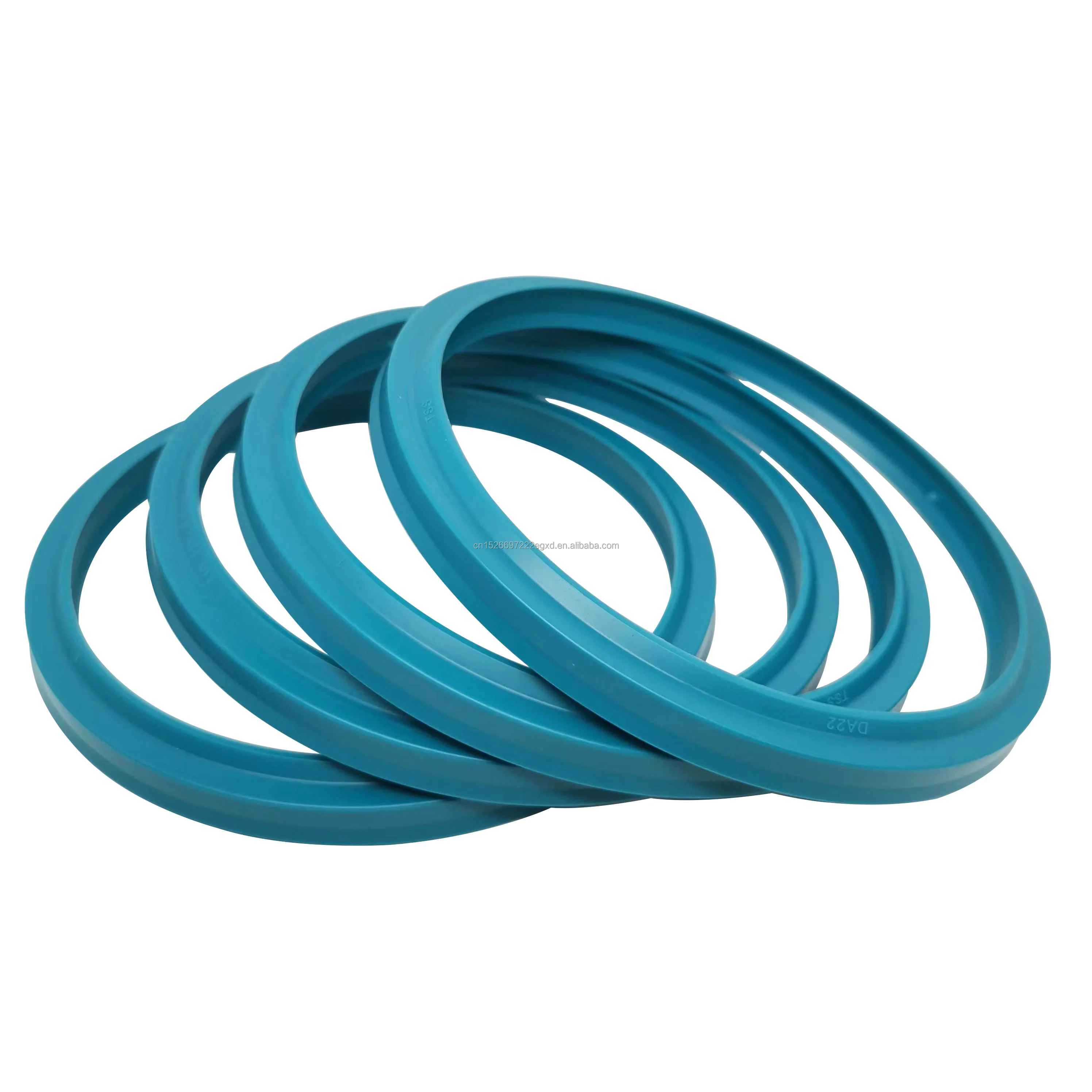 High quality PU material DA22 scraper double acting dust ring made of polyurethane rubber scraper ring