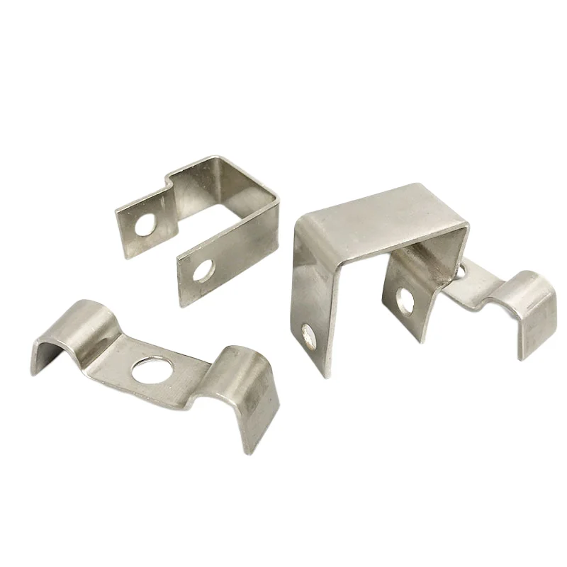 Custom made laser cutting&bending aluminum steel solar photovoltaic jig grid plate clamp high quality solar jig grid mounts