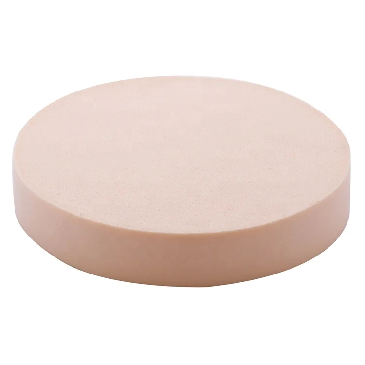 Professional Latex Free Face Makeup Cream Round Cosmetic Powder Puffs